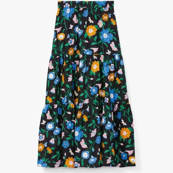 Kate Spade Floral Garden Cloqué Skirt - Picture 2 of 15